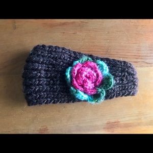 Winter knit headband